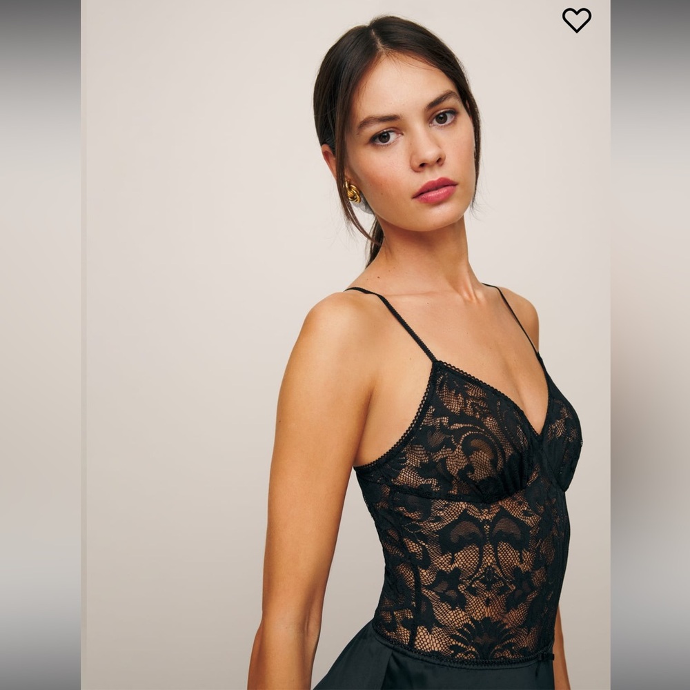 NWT Reformation Rana Knit Bodysuit
